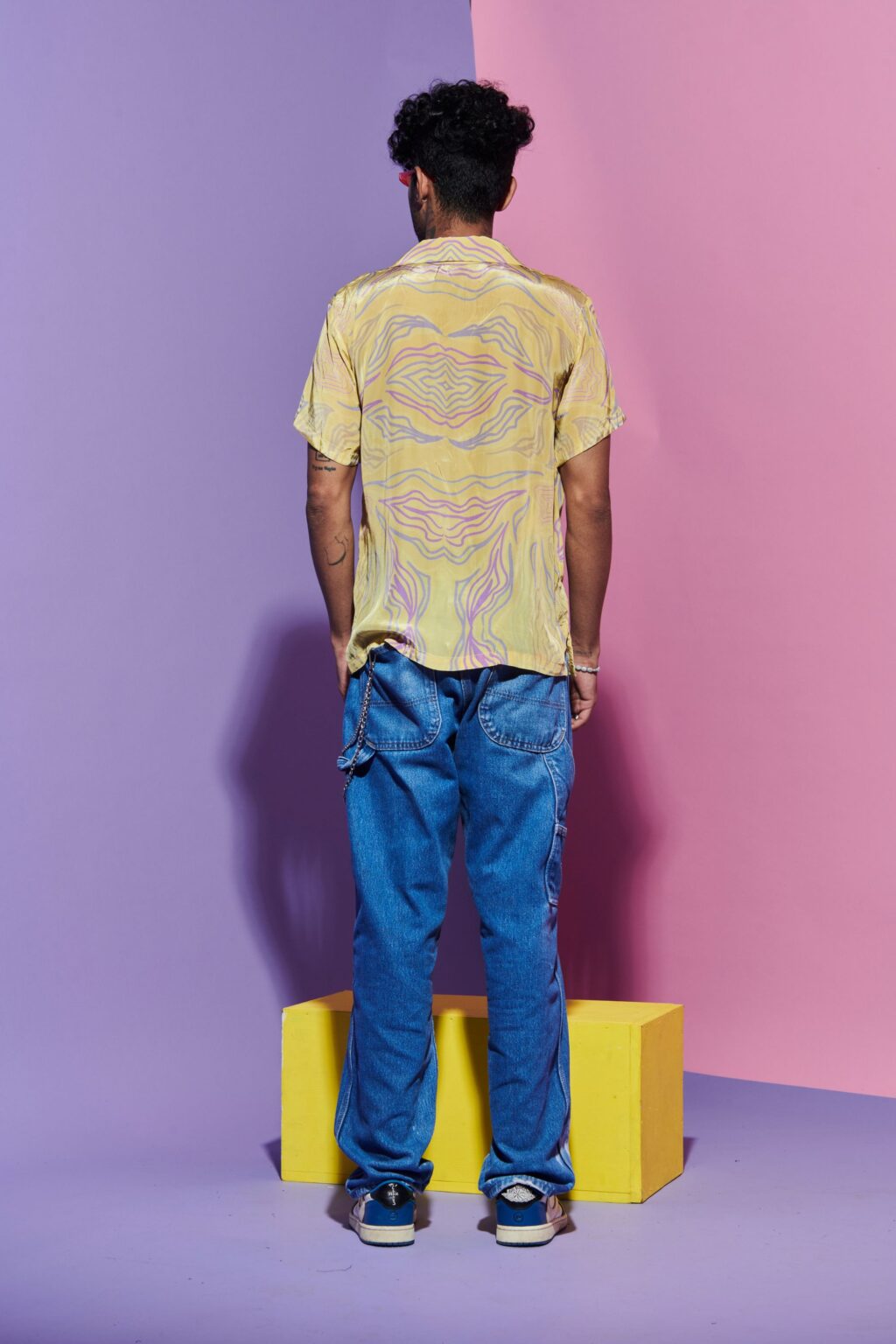 Amoeba Print Shirt for Men