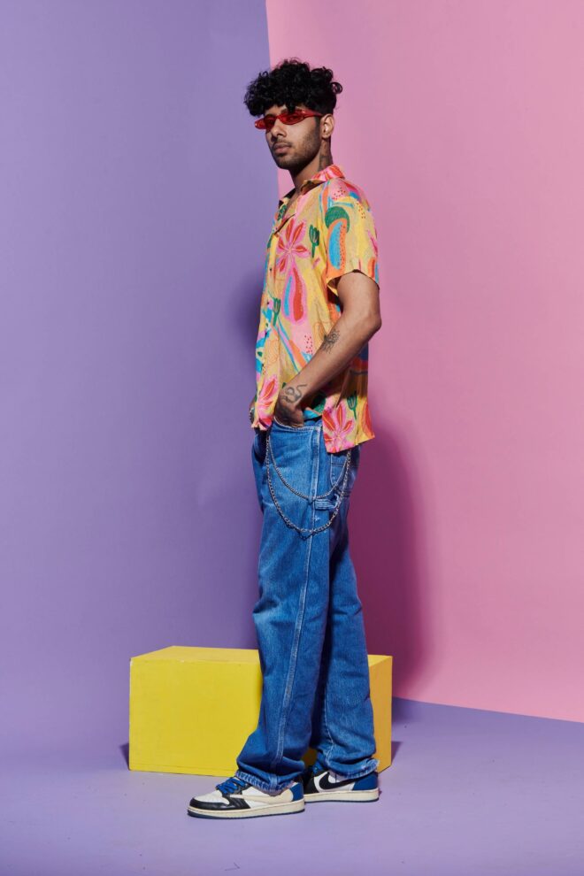 Men’s Croissant Print Shirt