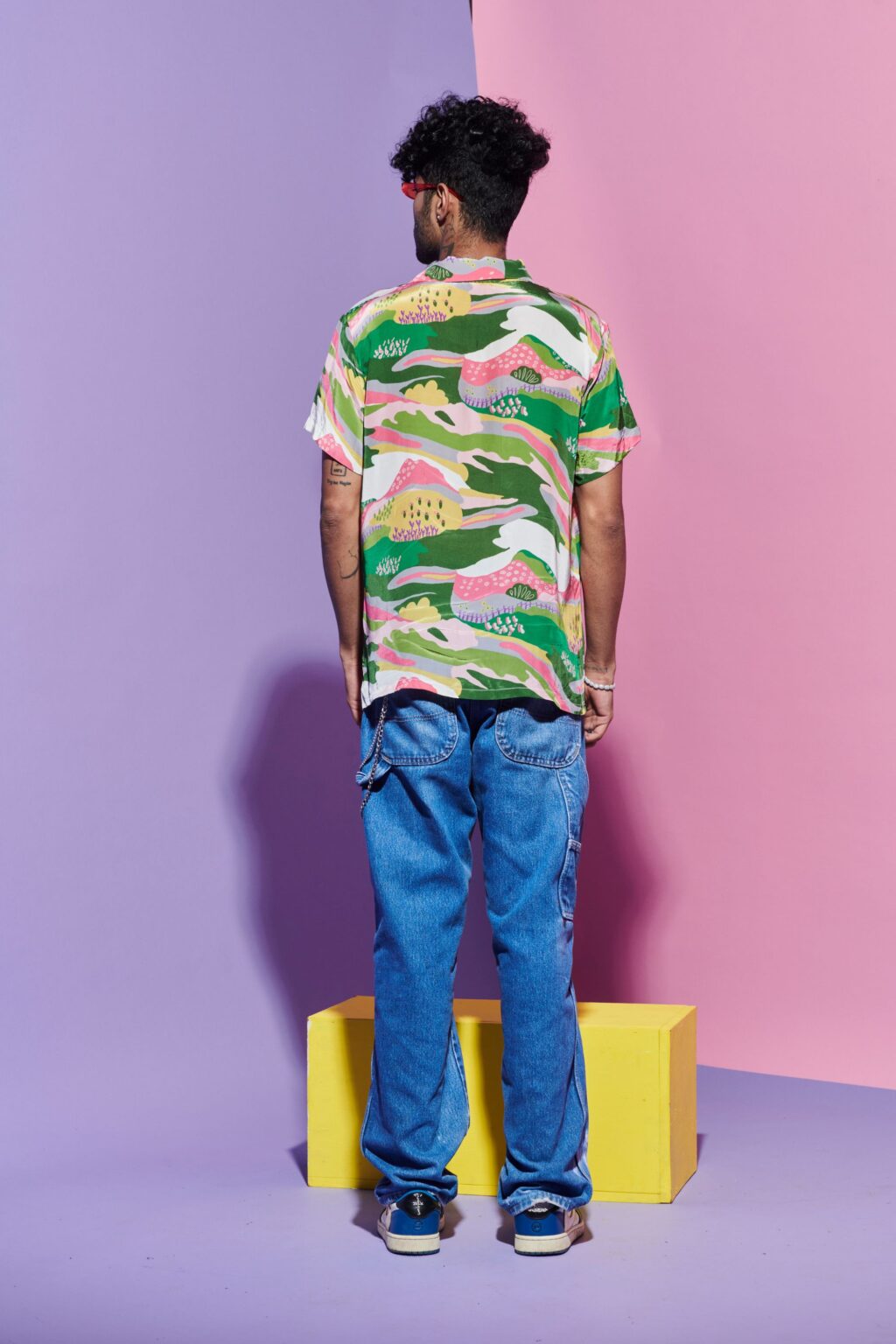Men’s Scenery Print Shirt